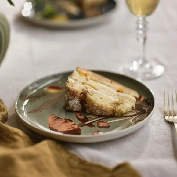 Anthropologie Fungi Nature Studies Dessert Plate - Picture 2 of 5